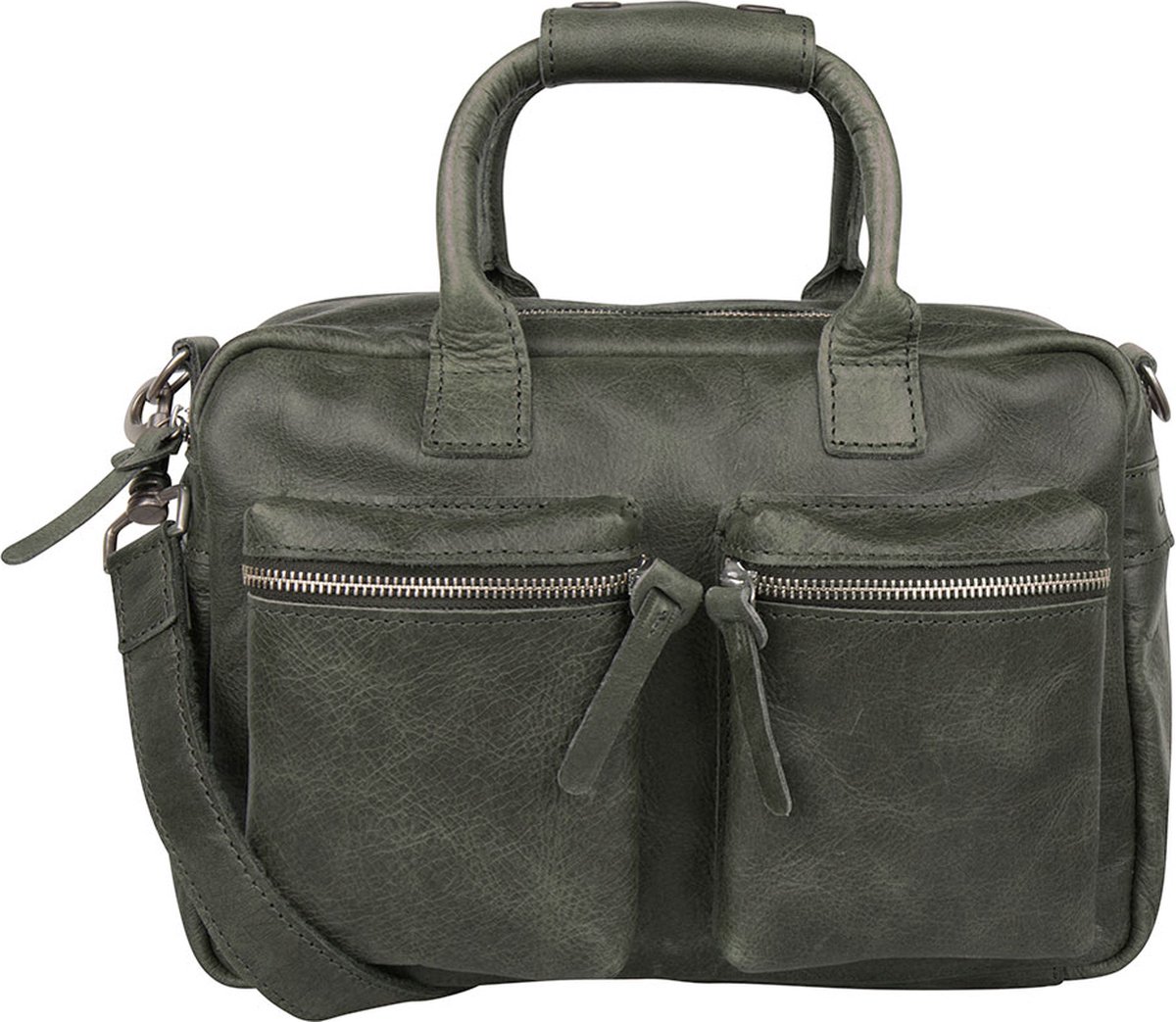 Cowboysbag - Handtassen - The Little Bag - Dark Green | bol.com