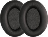 kwmobile 2x oorkussens geschikt voor Sennheiser HD660S / HD650 / HD600 / HD565 / HD580 - Earpads voor koptelefoon in zwart