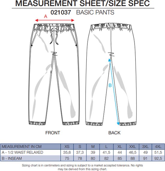 Clique Basic Pants 021037 - Rood - 4XL
