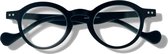Noci Eyewear RYCB336 lunettes de lecture recyclées +2.00 - Noir mat - sac de rangement inclus