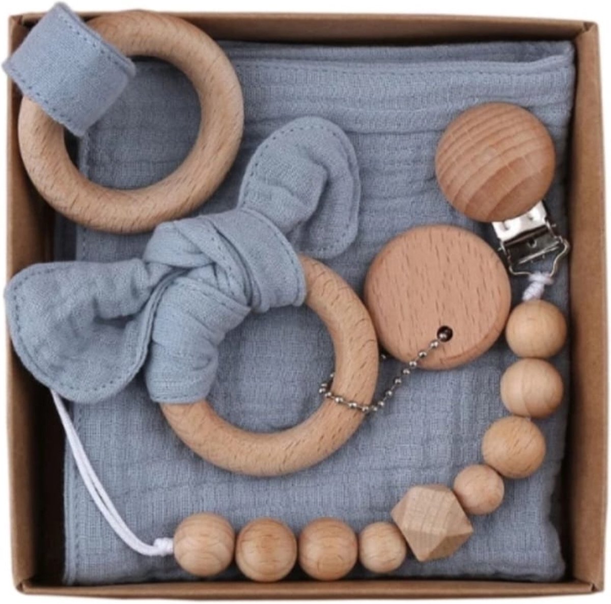 Goedkoopste Giftset blauw | 3-delig | newborn