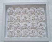 Flower Box | Paper Rose Gift Box | Paper Flower Shadow Box | Custom Gift for Birthdays, Anniversaries, Valentine's Day, Christmas