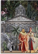 Melli Mello - Wall Art - 70x100cm - Plexiglas - Interieur - Wild History - Woonaccessoire - Wanddecoratie - Kunst - Art - Schilderij – Poster