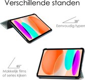 Hoesje Geschikt voor iPad 2022 Hoesje Case Hard Cover Hoes Book Case Met Screenprotector - Eenhoorn.