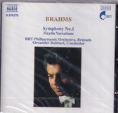 Symphony No. 1 Haydn Variations - Johannes Brahms - BRT Philharmonic Orchestra Brussels o.l.v. Alexander Rahbari