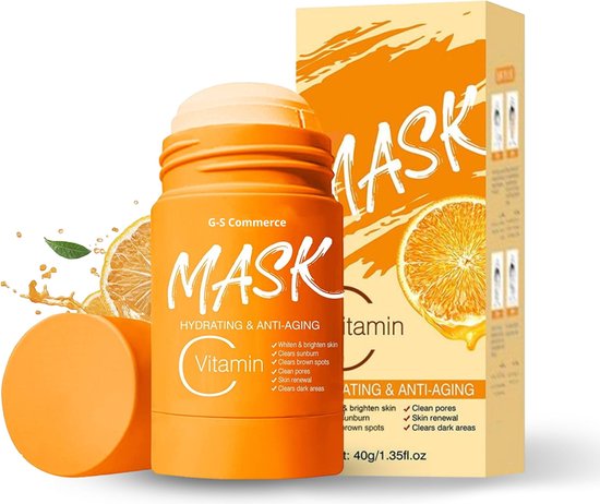 Mask Stick | Vitamine C | Bekend van de Green Mask Stick |Gezichtsmasker | Klei masker | Huidverzorging | Clay mask |