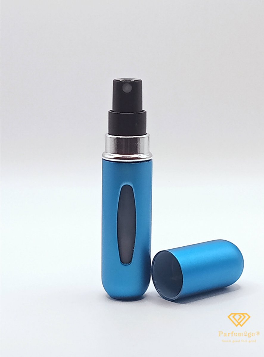 Parfum2go® Essentials 5 ml Parfumverstuivers 13 kleuren. Blauw