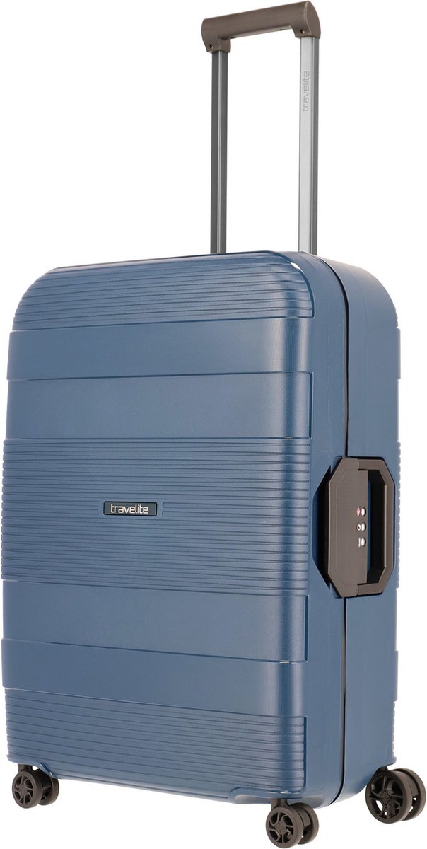 Travelite Korfu 65cm-65L reiskoffer donker blauw