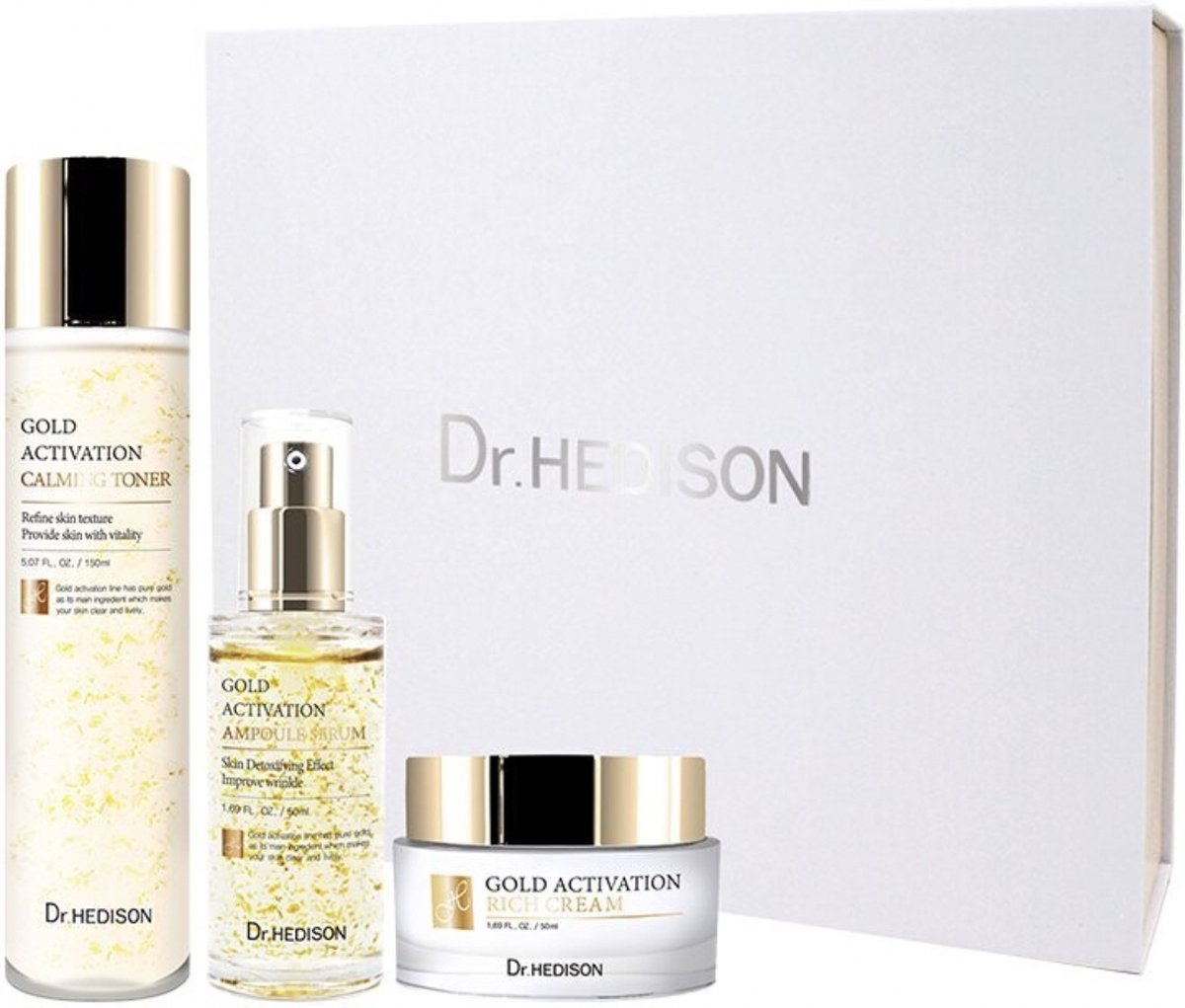 Dr. Hedison - Gold Activation Gift Set - [K-Beauty & Cosmetica]