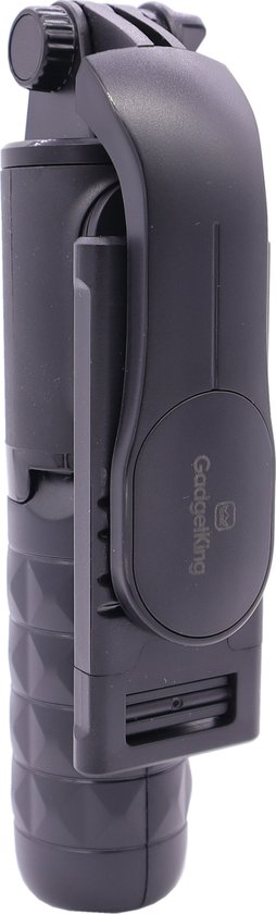 Gadgetking - Mini Selfie Stick Tripod Q10 voor Smartphone - voor iPhone 16 (Pro), iPhone 15 (Pro), iPhone 14 (Pro) iPhone 13 (13 Pro/13 Pro Max) iPhone 12 (12 Mini/ 12 Pro/ 12 Pro Max), iPhone X (XS, XS Max)