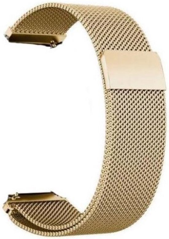 hoosouk Milanese magnetische horlogeband voor Huawei Fit 3 2 1 metalen