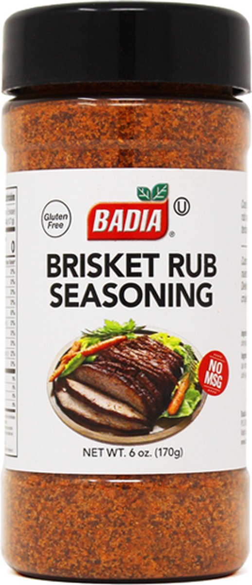 Goedkoopste Badia Spices | Brisket Rub Seasoning | rub voor brisket of bavette | 170 gram