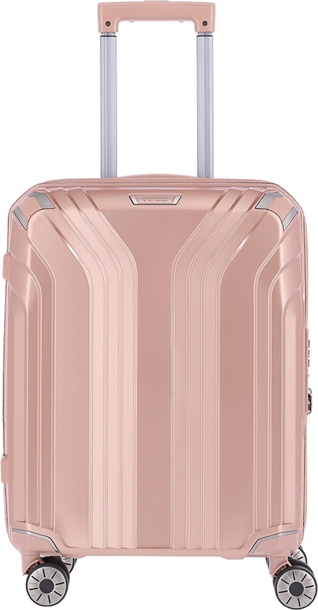 Travelite Handbagage harde koffer / Trolley / Reiskoffer - Elvaa - 55 cm - Rose
