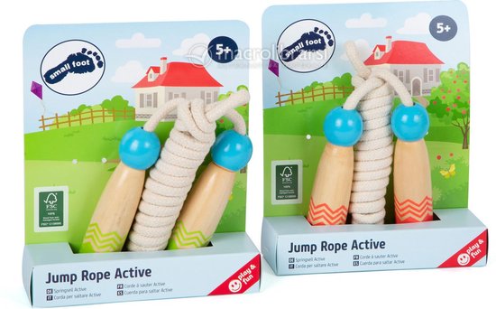 Springy Toe Rope Springtouw - Small Foot - Jump Rope Active - 5+ | bol.com