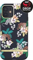 Richmond & Finch Floral Tiger bloemen en tijgers hoesje voor iPhone 12 en iPhone 12 Pro - kleurrijk
