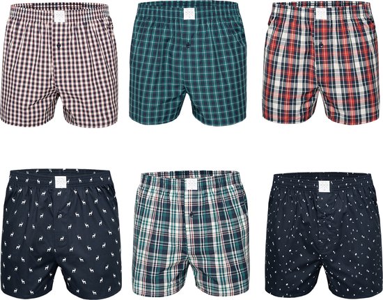 MG -1 Wide Boxer Shorts Men Multipack Assorti Mix D920 - Taille XL - Boxer Boxers homme
