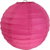 4 roze papieren lampionnen / kerstballen - babyshower - kerst - kerst -genderreveal - LED - roze - lampion