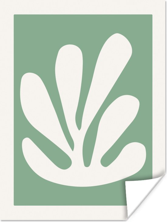 Affiche Matisse - Vert - Maîtres anciens - 90x120 cm