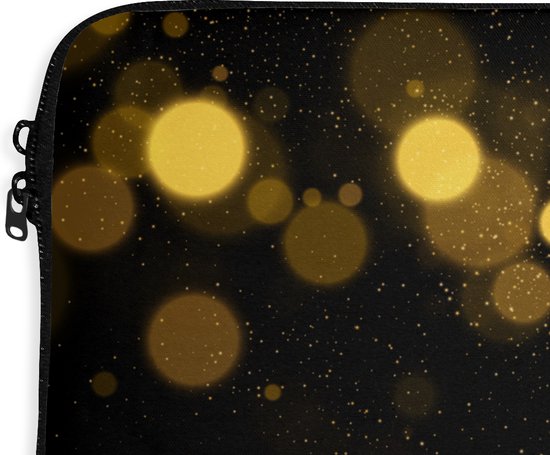 Housse pour ordinateur portable 13 pouces - Glow - Or - Abstrait - Housse pour ordinateur portable