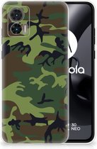 GSM Hoesje Motorola Edge 30 Neo Smartphonehoesje Camouflage