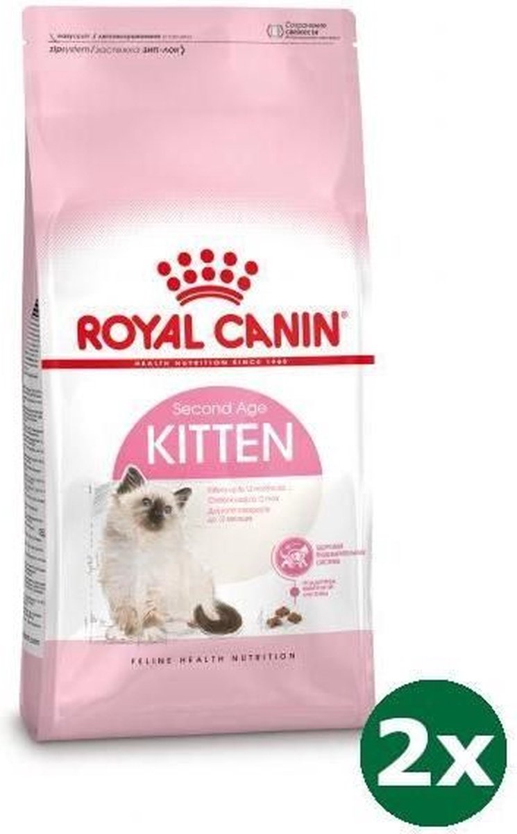 Royal canin kitten kattenvoer 2x 4 kg