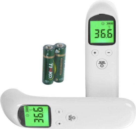 Medische Infraroodthermometer XLF03 inclusief batterijen Non