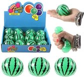 Knijpbaar watermeloen 6 cm - Fidget toys  - Speelgoed - Anti Stress - Squish Fidget - Fun