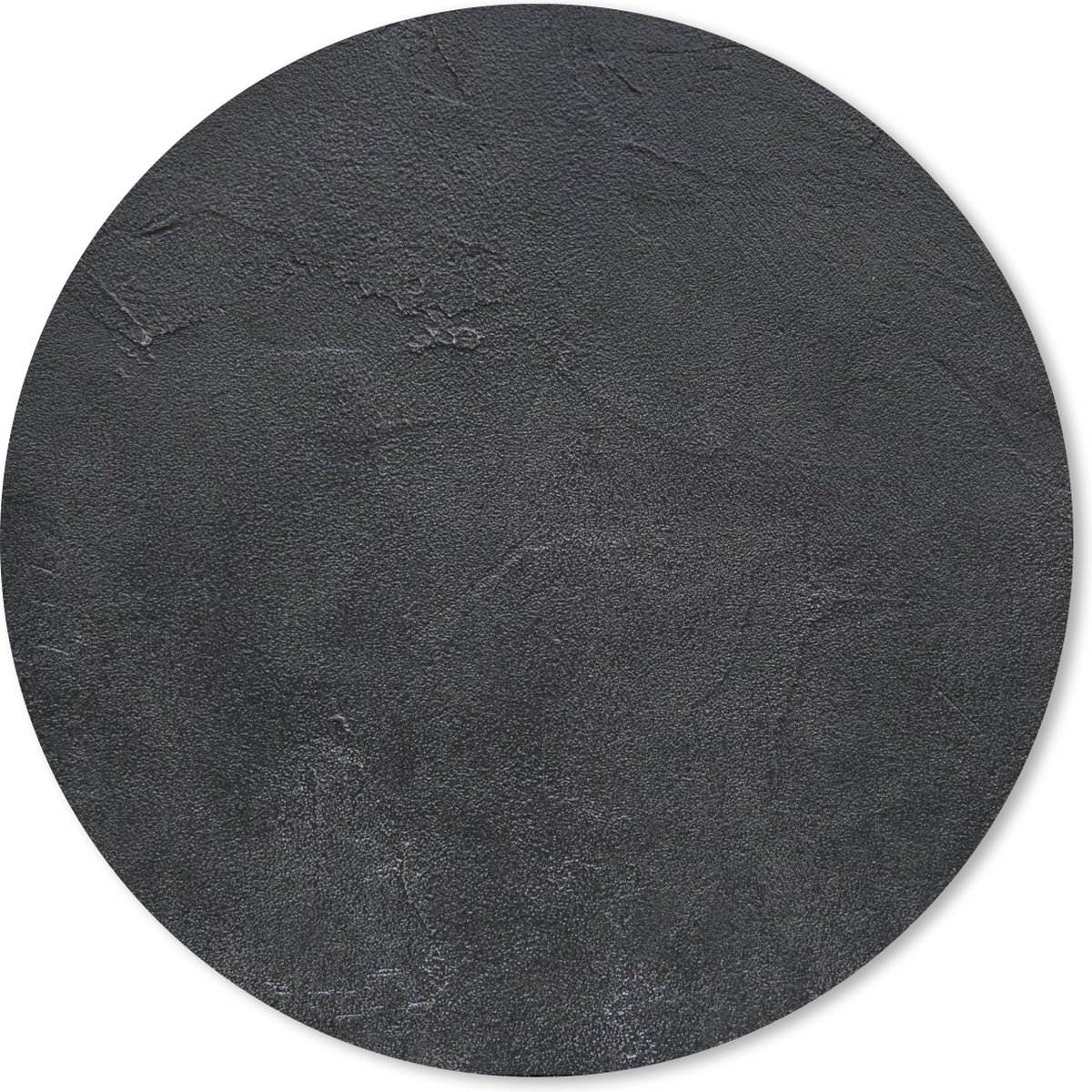 Muismat rond 30x30 cm - Mousepad Industrieel - Beton print - Grijs - Vintage - Rustiek - Ronde muismatten