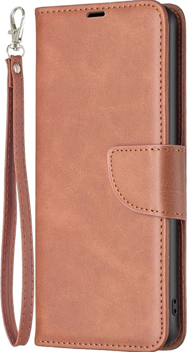 Mobigear Telefoonhoesje geschikt voor Samsung Galaxy S23 Plus Hoesje | Mobigear Excellent Bookcase Portemonnee | Pasjeshouder voor 3 Pasjes | Telefoonhoesje voor Pinpas / OV Kaart / Rijbewijs - Bruin