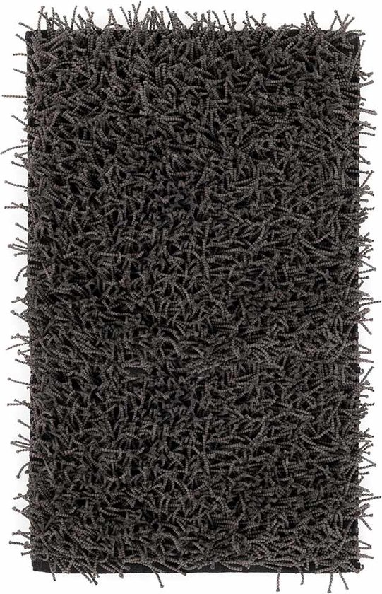Piquée Tapis De Bain 60 X 100 Cm, Fabriqué En Allemagne, 100% Coton, Granite (Gris)[u11136