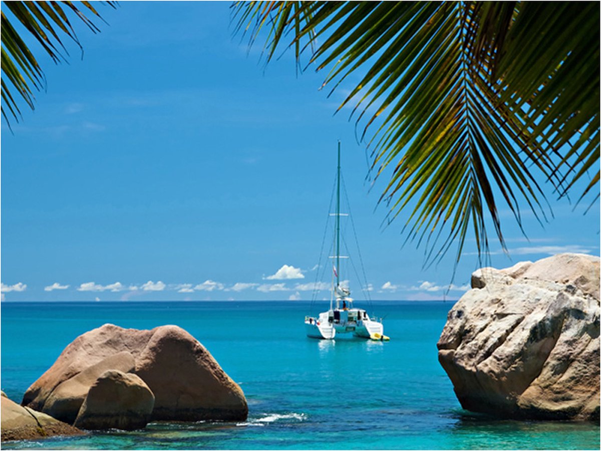 Fotobehang - Seychelles.