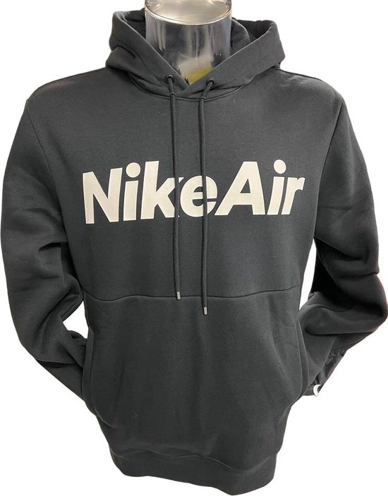 Nike Fleece Pullover (Zwart / Wit) - Maat M