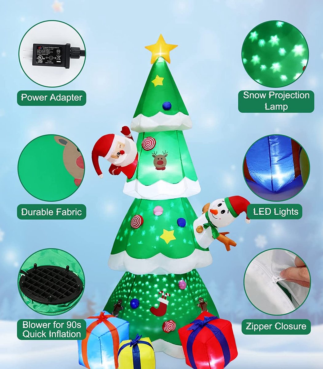 Kunstkerstboom – Premium kwaliteit - realistische kerstboom – duurzaam 130 x 140 x 240 cm
