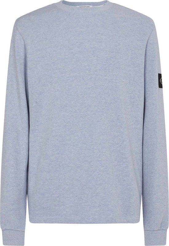 Calvin Klein Monologo Badge Waffle Ls Tee Truien Vesten Heren 