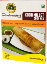 Native Food - Gierst Dosa Mix - Pannenkoekenmix - Kodo Millet Dosa Mix - 3x 500 g