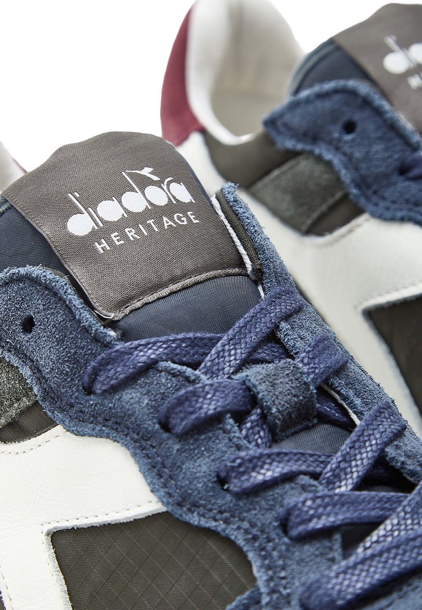 Diadora Heren Trident 90 Ripstop Sneakers Donkerblauw maat 41 bol