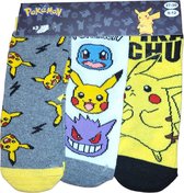 Pokémon- sokken Pokemon - 3 paar - jongens - maat 27/30