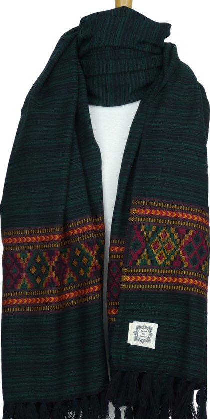 ventilator Derde Lijken Yakwol sjaal – warme jakwol woondeken – hele grote shawl omslagdoek - ca.  200 x 100 cm | bol.com
