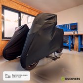 FLEXX motorhoes van DS COVERS – Indoor – Stofafstotend – Ademend – Lakvriendelijk - Premium stretch fit  - Incl. Opbergzak – Maat XXL