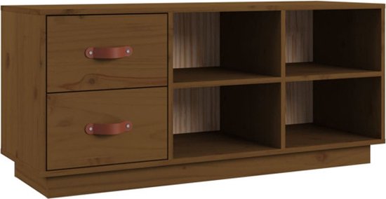 vidaXL Schoenenkast Zwart Eiken 100,5 x 28 x 100 cm Bewerkt hout