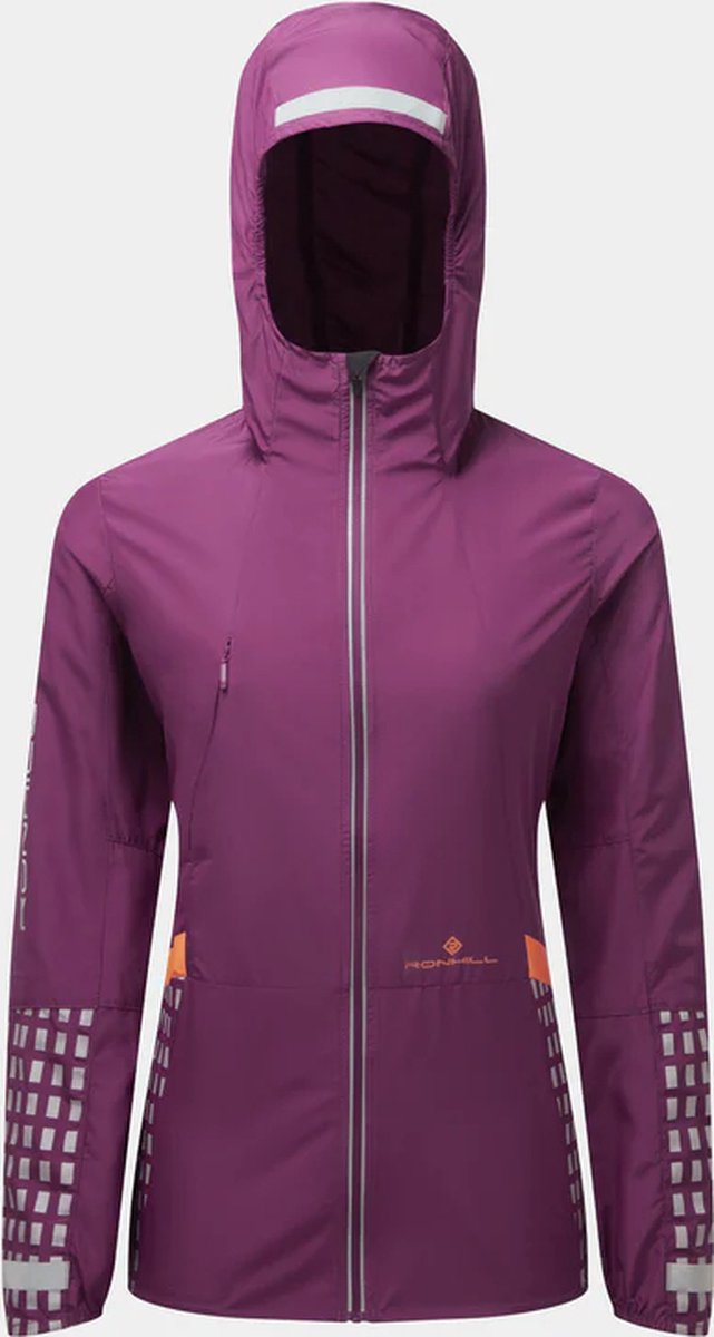 Ronhill Tech Afterhours Jacket - Jas - Dames - Grape/Mango/Reflect - L