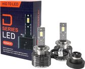 D4S LED SET - Plug & Play - Canbus - 30000 Lumen 6000k Helder - +300% licht - LED CSP Chips - 2 stuks