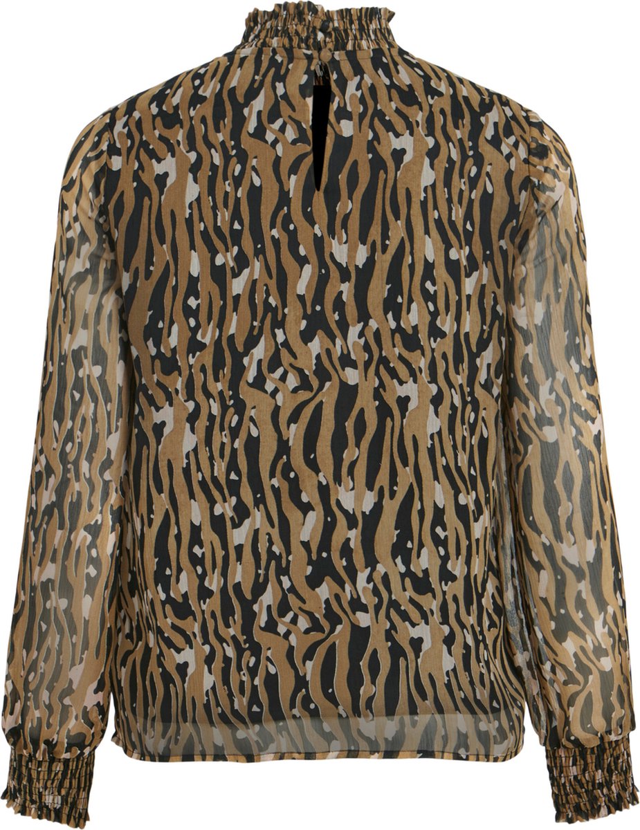 Vila Vifalia Fine L/S Top/su Camicetta con Donna