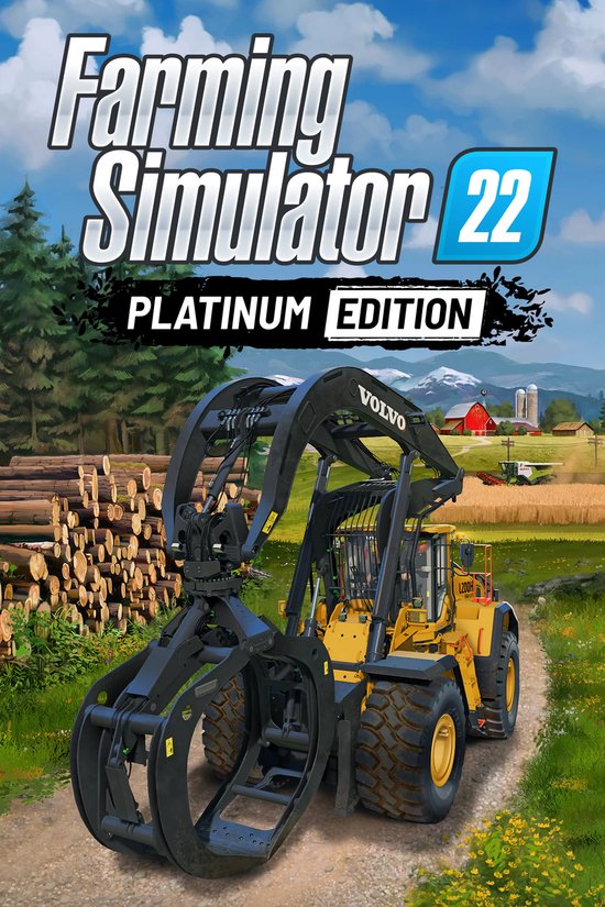 Farming Simulator: 22 Platinum Editie - PC Game - Windows - Code in a Box