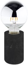 Marmeren Tafellamp - E27 Fitting - Zwart