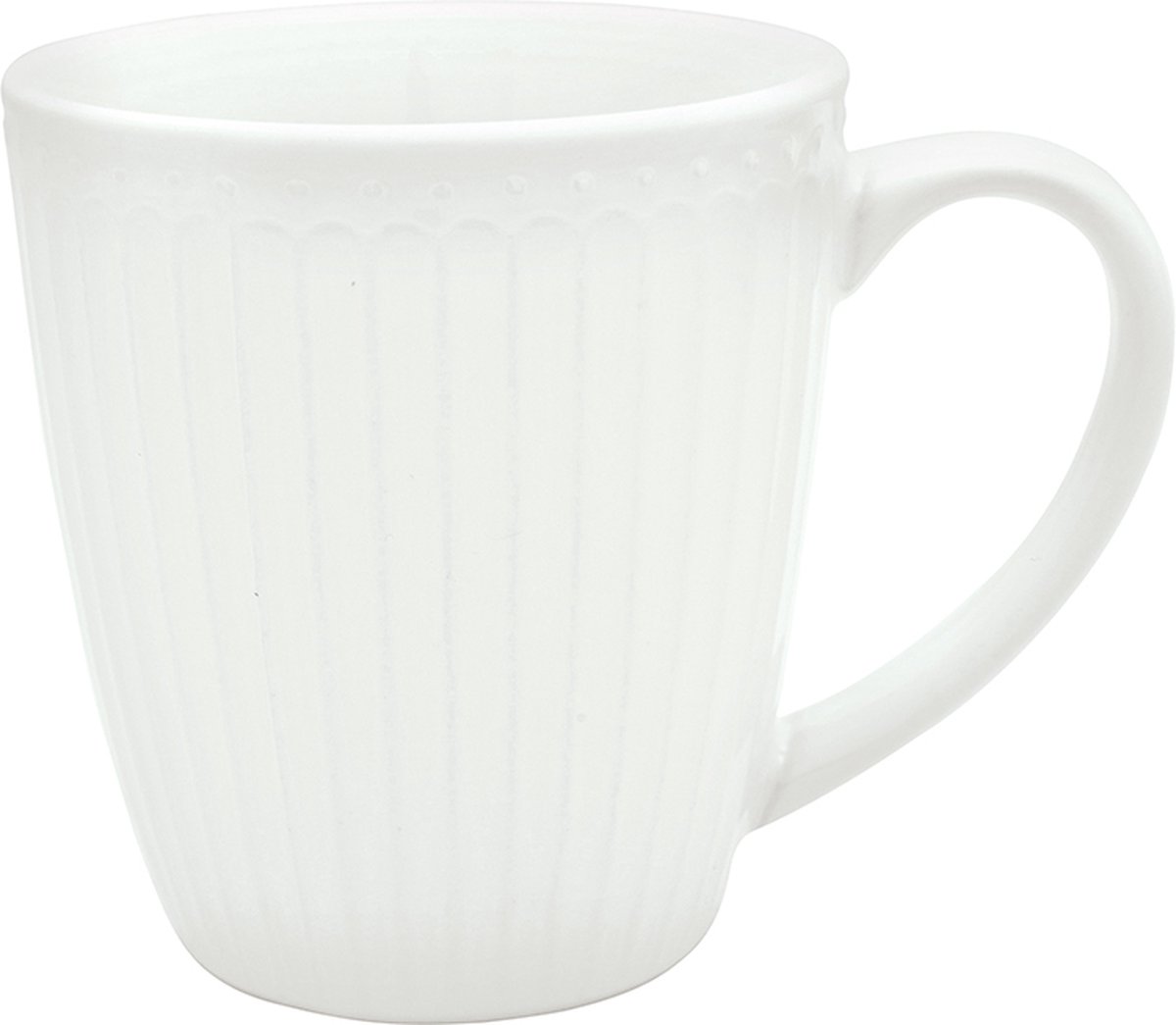Greengate Alice - mok - 300ml - wit - "Everyday Greengate"