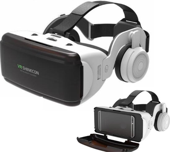Currero VR Bril - Virtual Reality Bril - VR Bril Smartphone - Voor Telefoon  - Met... | bol.com