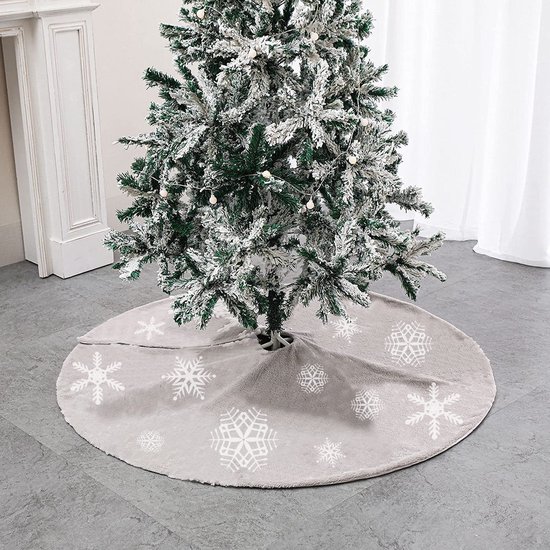 Ronde Kerstboomtapijt 120 Cm - Decoratieve Kerstboomrok Voor Een Feestelijke Sfeer