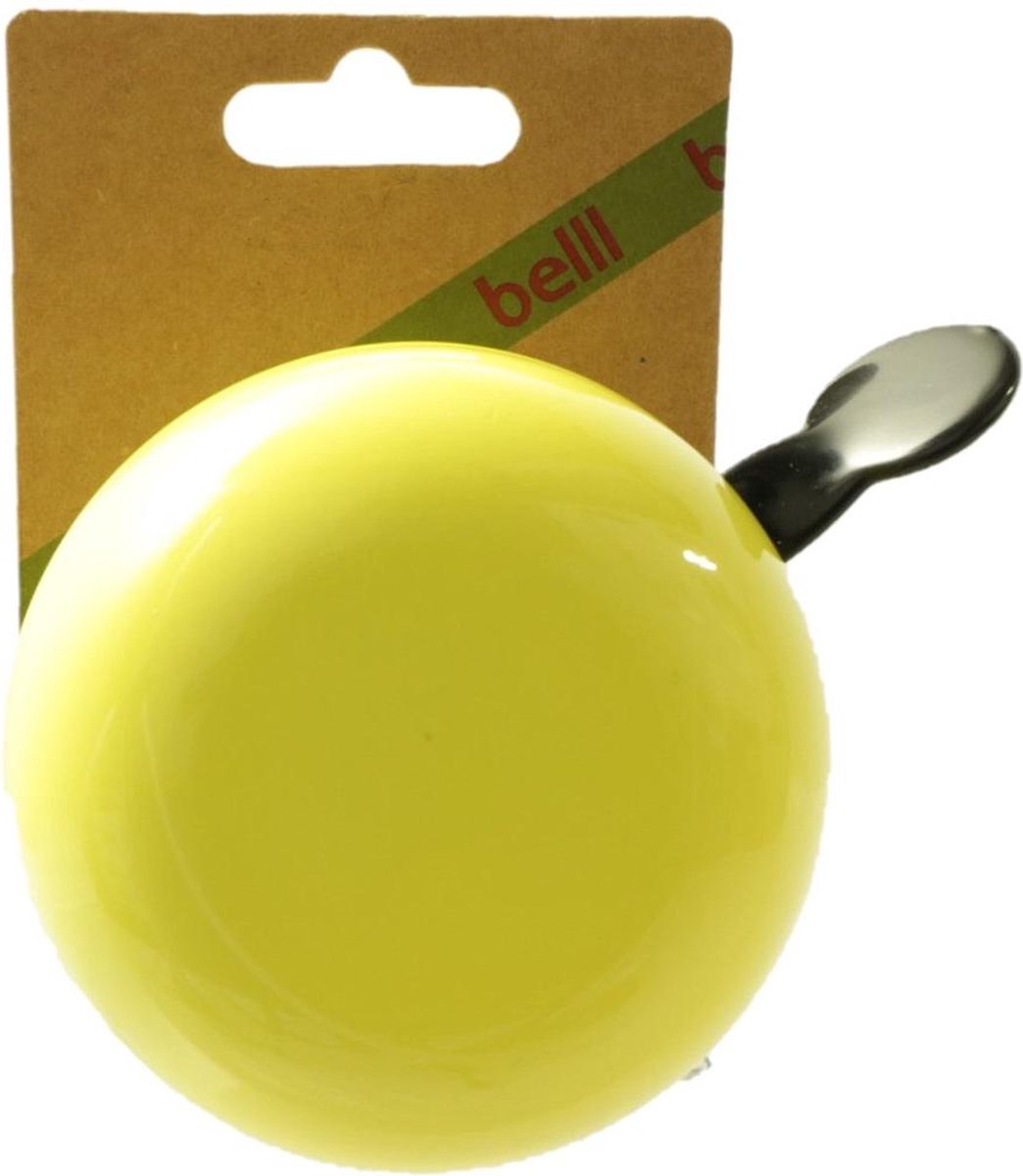 BELLL fietsbel DingDong groot 80mm, geel