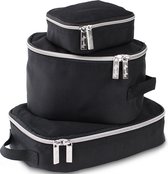 Itzy Ritzy - Pack Like a Boss™ - bagage organizers - Zwart & Zilver